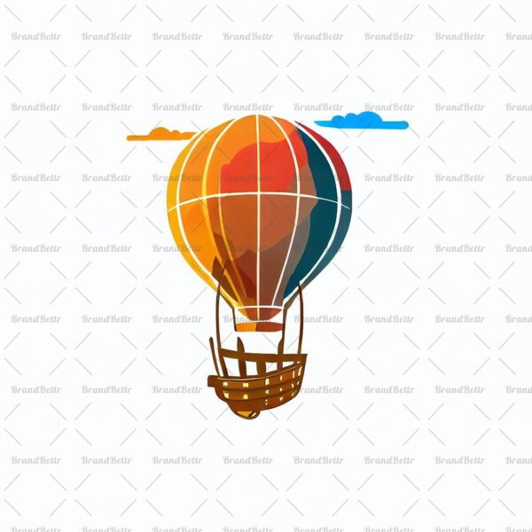 Reisender Heißluftballon